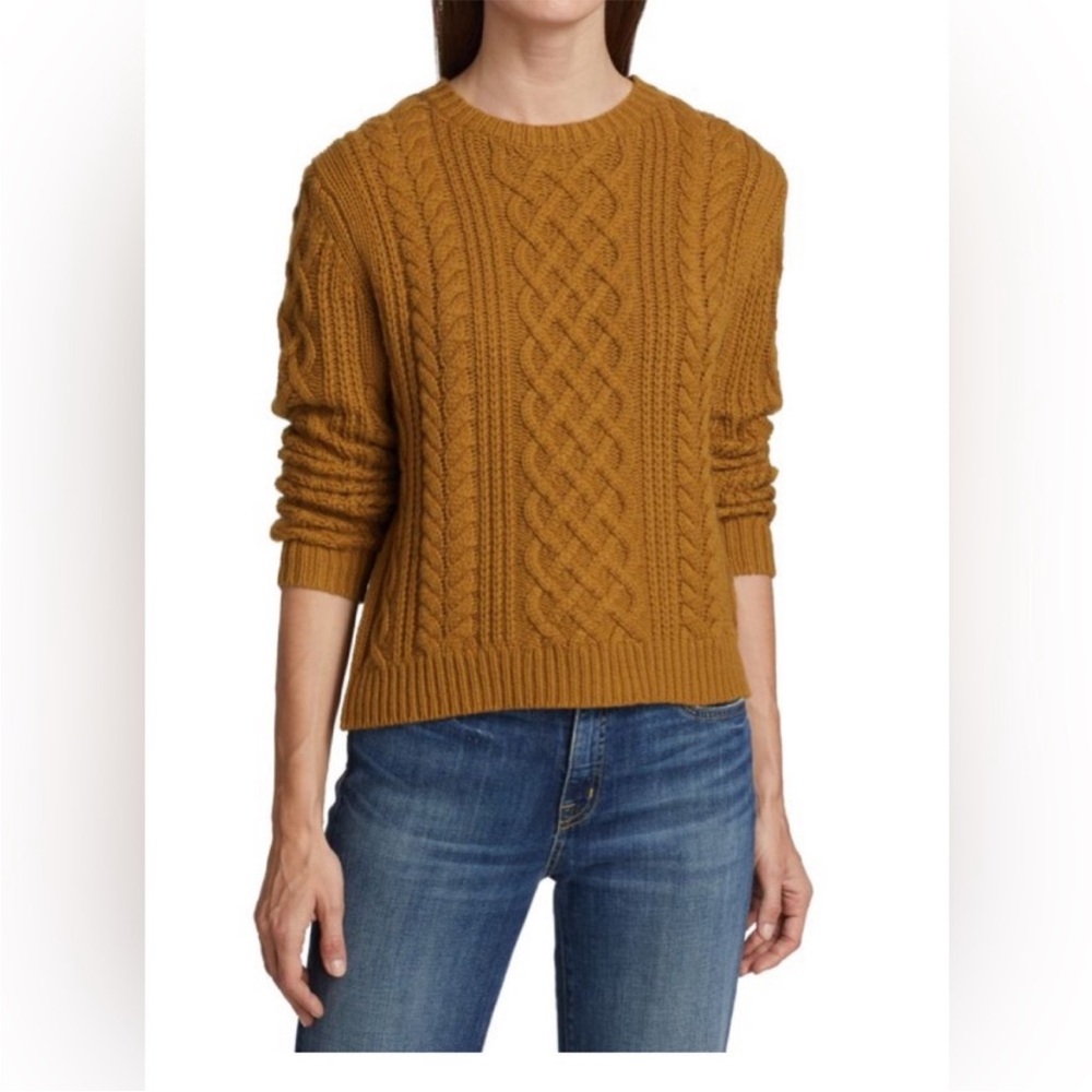 Nili Lotan Jodelle Cashmere Cable Knit Sweater